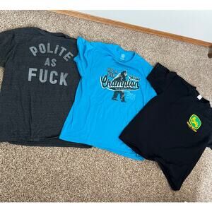 Bundle of 3 Assorted T-Shirts, Men's size XL